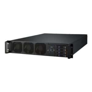 Advantech HPC-6240+ASMB-622V3 2U 20" short-depth edge server with a 5th/4th Gen Intel® Xeon® CPU, 4TB DDR5, and 8 PCIe Gen5 slots. Built for high-density AI and edge data centers.