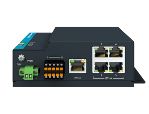 Advantech ICR-1745-EU ICR-1700, EMEA, APAC, LATAM, 5× ETH, 1× RS232, 1× RS485, USB, WiFi, GNSS, Antennas included