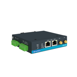 Advantech ICR-2431 ICR-2400, EMEA, 2x Ethernet , 1x RS232, 1x RS485, Metal, Without Accessories