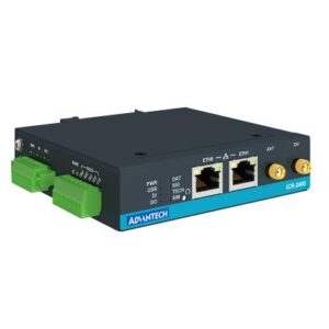 Advantech ICR-2432 ICR-2400, LATAM, 2x Ethernet , 1x RS232, 1x RS485, Metal, Without Accessories