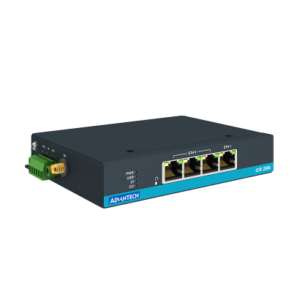 Advantech ICR-2501W ICR-2500, Global, 4× Ethernet, WiFi, Metal, Without Accessories