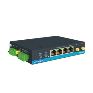 Advantech ICR-2631W ICR-2600, EMEA, 4x Ethernet , 1x RS232, 1x RS485, Wi-Fi, Metal, Without Accessories