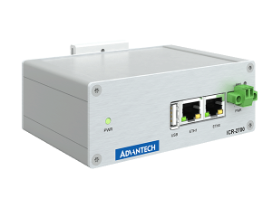 Advantech ICR-2701-S1 ICR-2700-S1, EMEA, 2× Ethernet, USB, Metal, Without Accessories