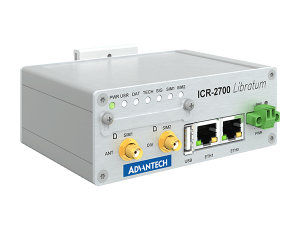 Advantech ICR-2734A01-S1 ICR-2700-S1, EMEA, 2× Ethernet, USB, Metal, EU Accessories