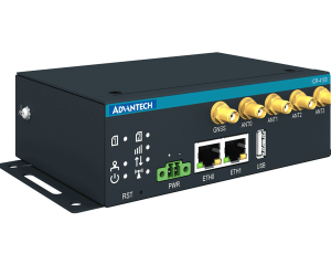 Advantech ICR-4172 ICR-4100, GLOBAL, 2× ETH, GNSS, USB, SD, Without Accessories