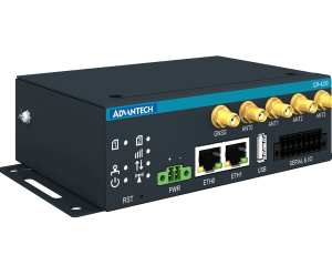 Advantech ICR-4272 ICR-4200, GLOBAL, 2× ETH, 2× RS232/RS485, GNSS, USB, SD, Without Accessories