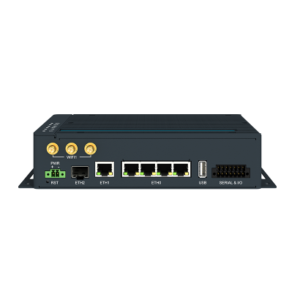 Advantech ICR-4401WS ICR-4400, GLOBAL, 5x Ethernet, 1x RS232, 1x RS485, CAN, PoE PSE+, Wi-Fi, SFP, USB, SD, Without Accessories