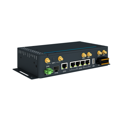 Advantech ICR-4461W3 ICR-4400, GLOBAL, NAM, 5x Ethernet, 1x RS232, 1x RS485, CAN, Wi-Fi, SFP, USB, SD, Without Accessories