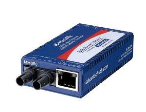 Advantech IMC-350I-M8ST Minyatür Medya Dönüştürücü, Geniş Sıcaklık, 100Base-TX / FX, Çok modlu 850nm, 2km, ST tipi (IE-MiniMc 854-19720 olarak da bilinir)