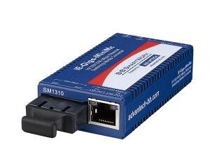 Advantech IMC-370I-SM Minyatür Medya Dönüştürücü, Geniş Sıcaklık, 1000TX / LX, Tek modlu 1310nm, 15km, SC tipi (IE-MiniMc 854-18831 olarak da bilinir)