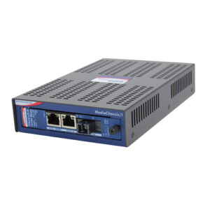 Advantech IMC-711-AC-US Akıllı Modüler 1 Yuvalı Medya Dönüştürücü Kasası, AC Gücü (MediaChassis 850-13100 olarak da bilinir)