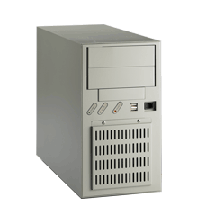 Advantech IPC-6608 PS/2 veya Yedek Güç Kaynağı ile 8-yuvalı Masaüstü/Duvara Monte Edilebilir Kasa