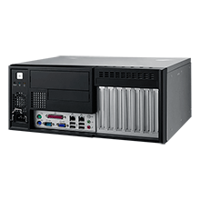 Advantech IPC-7120 ATX / mATX Anakart için ön G/Ç arayüzleri ile Masaüstü/Duvara Monte Edilebilir Kasa