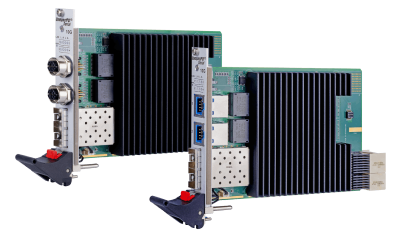 Advantech MIC-3861 3U CompactPCI® Serial Quad Ports 10 Gigabit Ethernet Board with Intel® X710 TM4/AT2