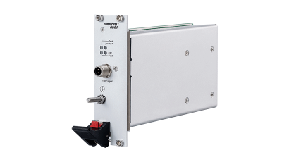 Advantech MIC-3890DC The MIC-3890DC series are 3U/8HP CompactPCI® Serial power supplies offering 300W and PMBus for monitoring voltage, current, and temperature.