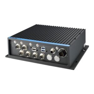 Advantech MIC-715-NX Ruggedize AI Inference System Based on NVIDIA® Jetson™ Xavier NX. This in-vehicle AI system is compact, IP67 rated, waterproof fanless design.