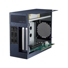 Advantech MIC-75S20 1 PCIe x16, 1 PCIe x4, 2 2.5" HDD/SSD bölmeli 2-yuvalı genişletme i-Modülü