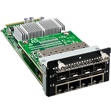 Advantech NMC-0805 4 Port 1GbE Bakır (RJ45) + 4 Port 1GbE Fiber (SFP)