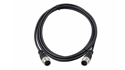 Advantech OPT1-M12C-4MDM-200 M12 Ethernet Cable, D-code 4-pin, Male to Male, 2m