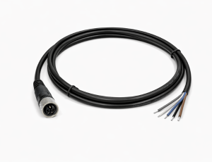 Advantech OPT1-M12C-5FL-200 M12 Power Cable – L-code 5-pin, Female to free-end, 2m
