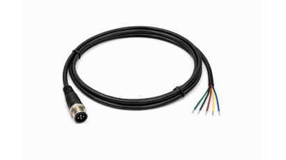 Advantech OPT1-M12C-5MA-200 M12 I/O Cable – A-code 5-pin, Male to free-end, 2m