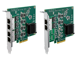 Advantech PCE-GIGE PCI Express X4, 2/4-Portlu GbE Genişletme Kartı