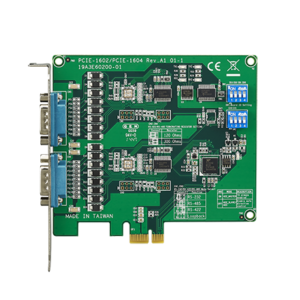 Advantech PCIE-1604 2-portlu RS-232 PCI Express İletişim Kartı w/gerilim darbesi  ve izolasyon