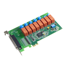 Advantech PCIE-1761H 8-ch röle ve 8-ch İzole Dijital Giriş w/dijital filtre ve kesme PCIe Kartı