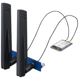 Advantech PCM-24S34G LTE / HSPA + / GPRS, Tam boyutlu mPCIe, SIM Yuvalı, 4G Antenler, EMEA / APAC ve Amerika bölgeleri için