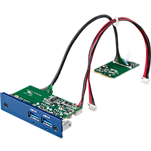 Advantech PCM-24U2U3 iDoor Modülü: 2 Portlu USB 3.0, mPCIe, USB-A tipi