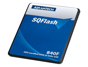 Advantech SQFFS25 840F Industrial 2.5" SATA SSD, FIPS 140-2 Certified