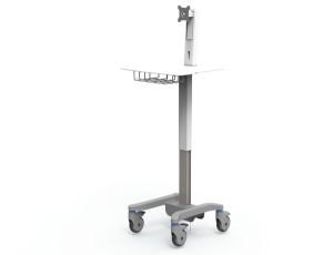 Advantech Togo-10H Height Adjustable-Neck The Togo-10H is a manually height-adjustable display cart that offers a large work surface.