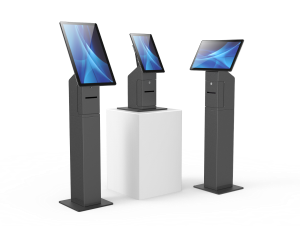 Advantech UTK-7000 UTK-7000 is an innovative, modular kiosk system incorporated by Advantech's UTC-100, UTC-300, UTC-500, and USC-300 series all-in-one computers.