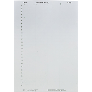 Pilz 312958 PSSu A LA0 (10 x 108 pcs.)