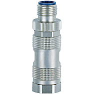 Pilz 380316 M12 con., straight, male, 4 pin, D