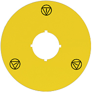 Pilz 400334 PIT es backplate symbol