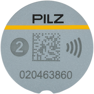 Pilz 402342 PITreader sticker ye 2