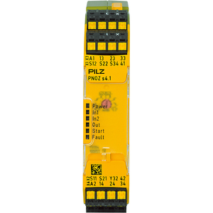 Pilz 751154 PNOZ s4.1 C 48-240VACDC 3 n/o 1 n/c