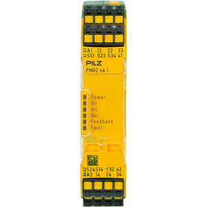 Pilz 751156 PNOZ s6.1 C 48-240VACDC 3 n/o 1 n/c