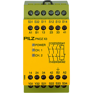 Pilz 774311 PNOZ X3 42VAC 24VDC 3n/o 1n/c 1so