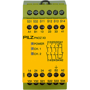 Pilz 774315 PNOZ X3 115VAC 24VDC 3n/o 1n/c 1so