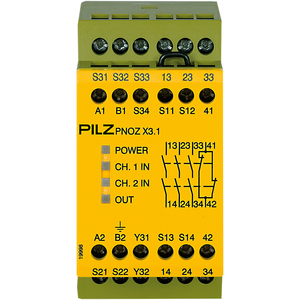 Pilz 774321 PNOZ X3.1 230VAC 24VDC 3n/o 1n/c 1so