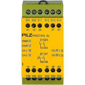 Pilz 774505 PNOZ XV2 3/24VDC 2n/o 2n/o fix