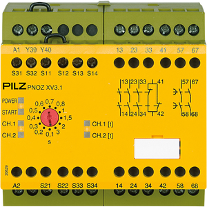 Pilz 774532 PNOZ XV3.1 3/24VDC 3n/o 1n/c 2n/o t