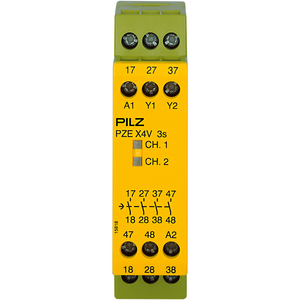 Pilz 774583 PZE X4V 3/24VDC 4n/o fix