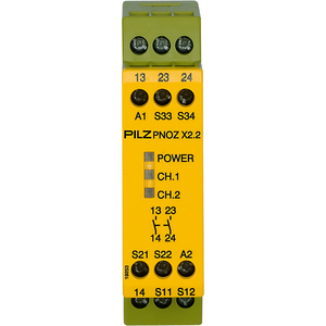 Pilz 774607 PNOZ X2.2 24VAC/DC 2n/o