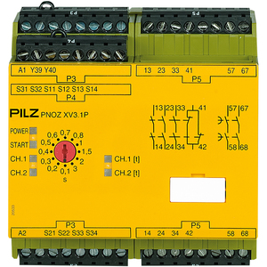 Pilz 777522 PNOZ XV3.1P 3/24VDC 3n/o 1n/c 2n/o t