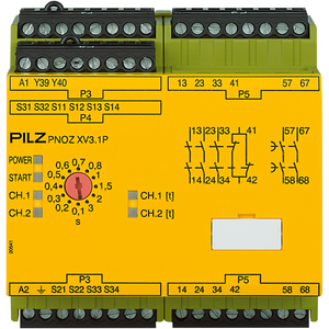 Pilz 777532 PNOZ XV3.1P 3/24-240VACDC 3no 1nc 2no t