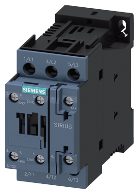 3RT2026-1BB40 SIRIUS KONTAKTÖR 11KW 25A 1NO+1NC 24V DC S0