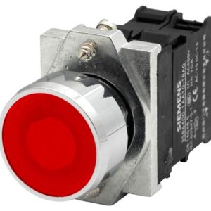 3SB6163-0DB20-1CA0 SIEMENS BUTON KIRMIZI LEDLİ 1NO 24V AC/DC